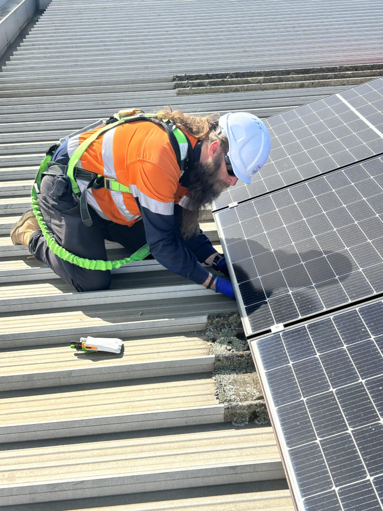solar panel cleaning