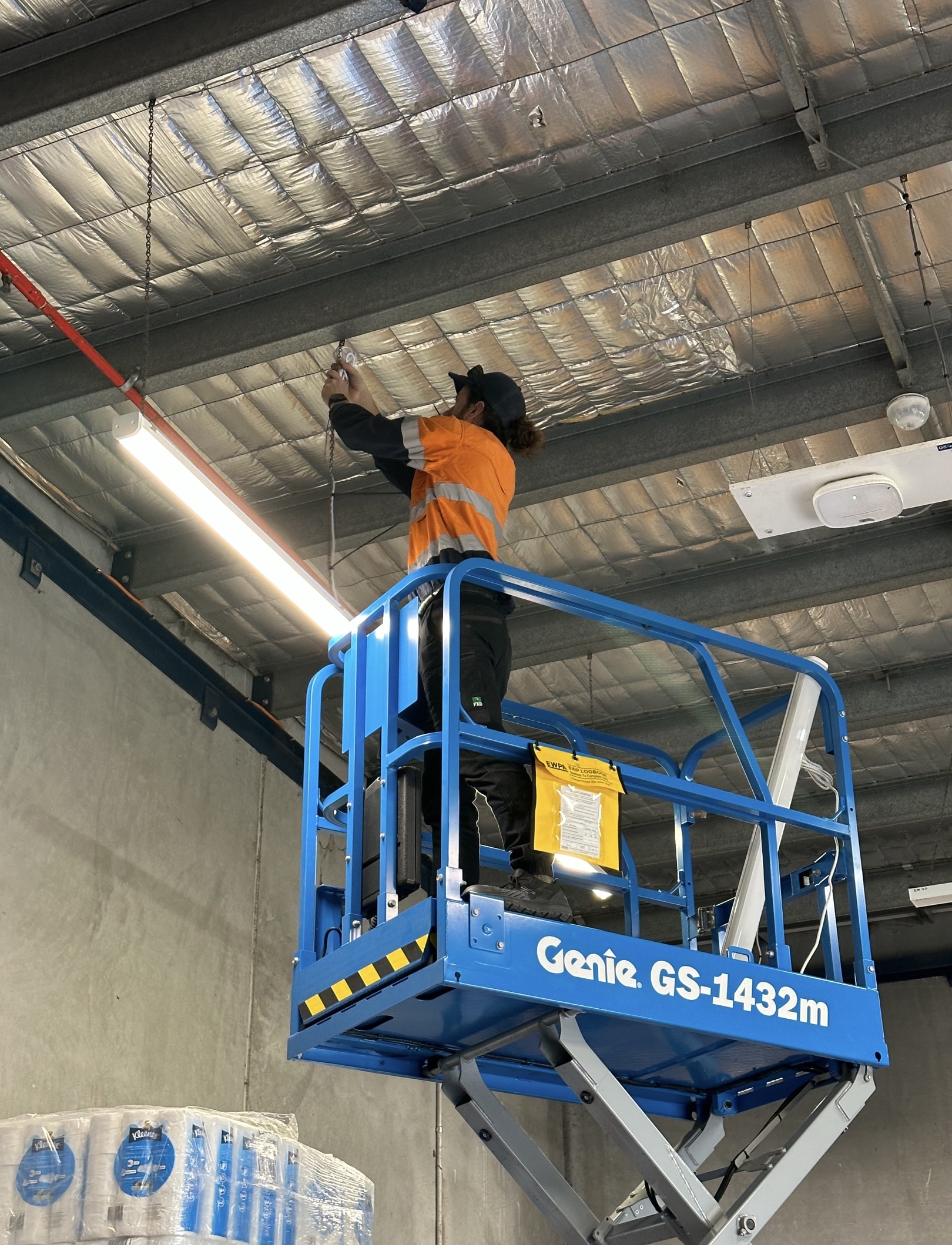 retail electrical fit out