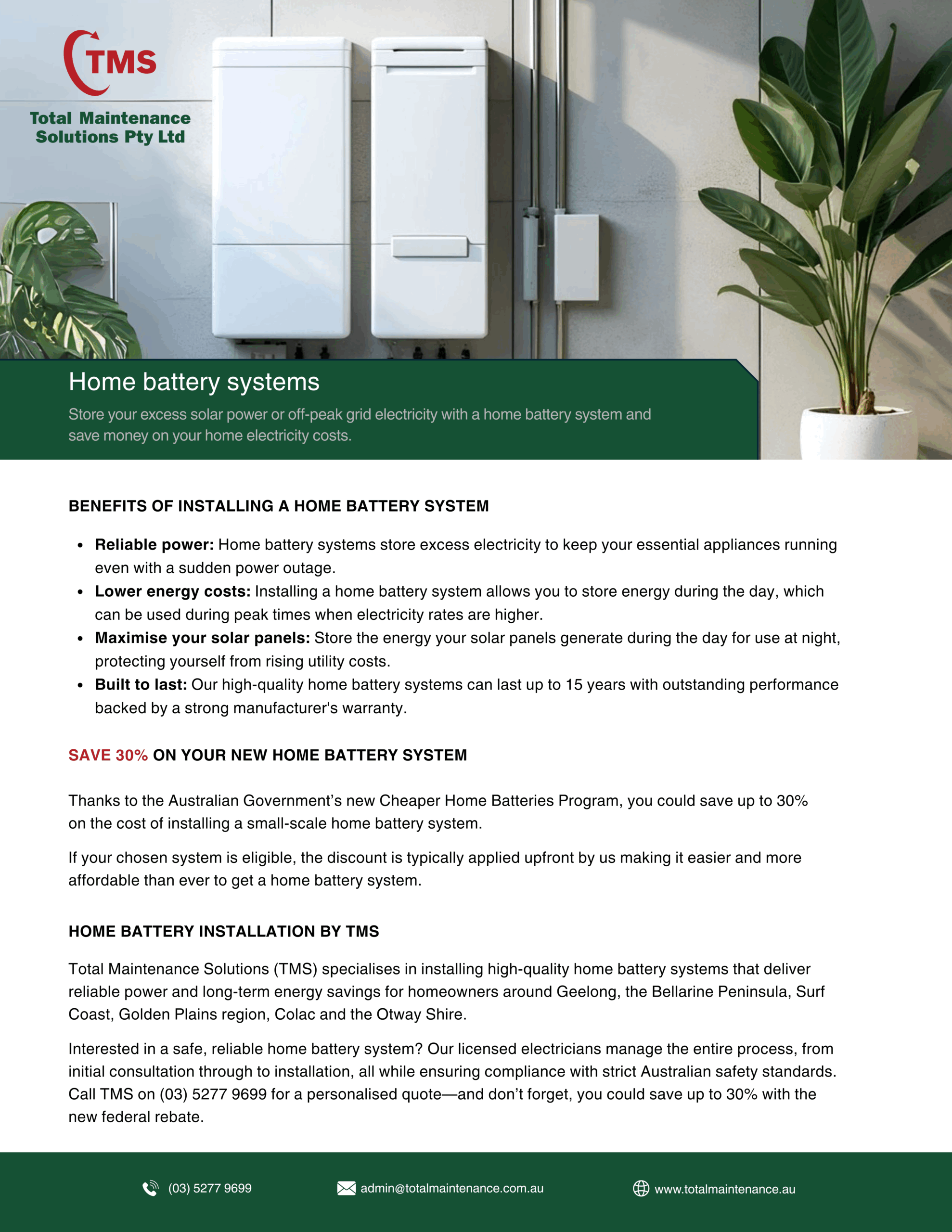TMS_HomeBatterySystemsInstallers_Geelong
