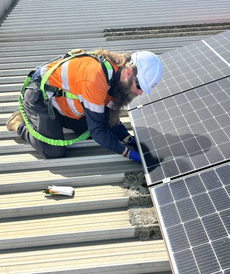 solar panel cleaning